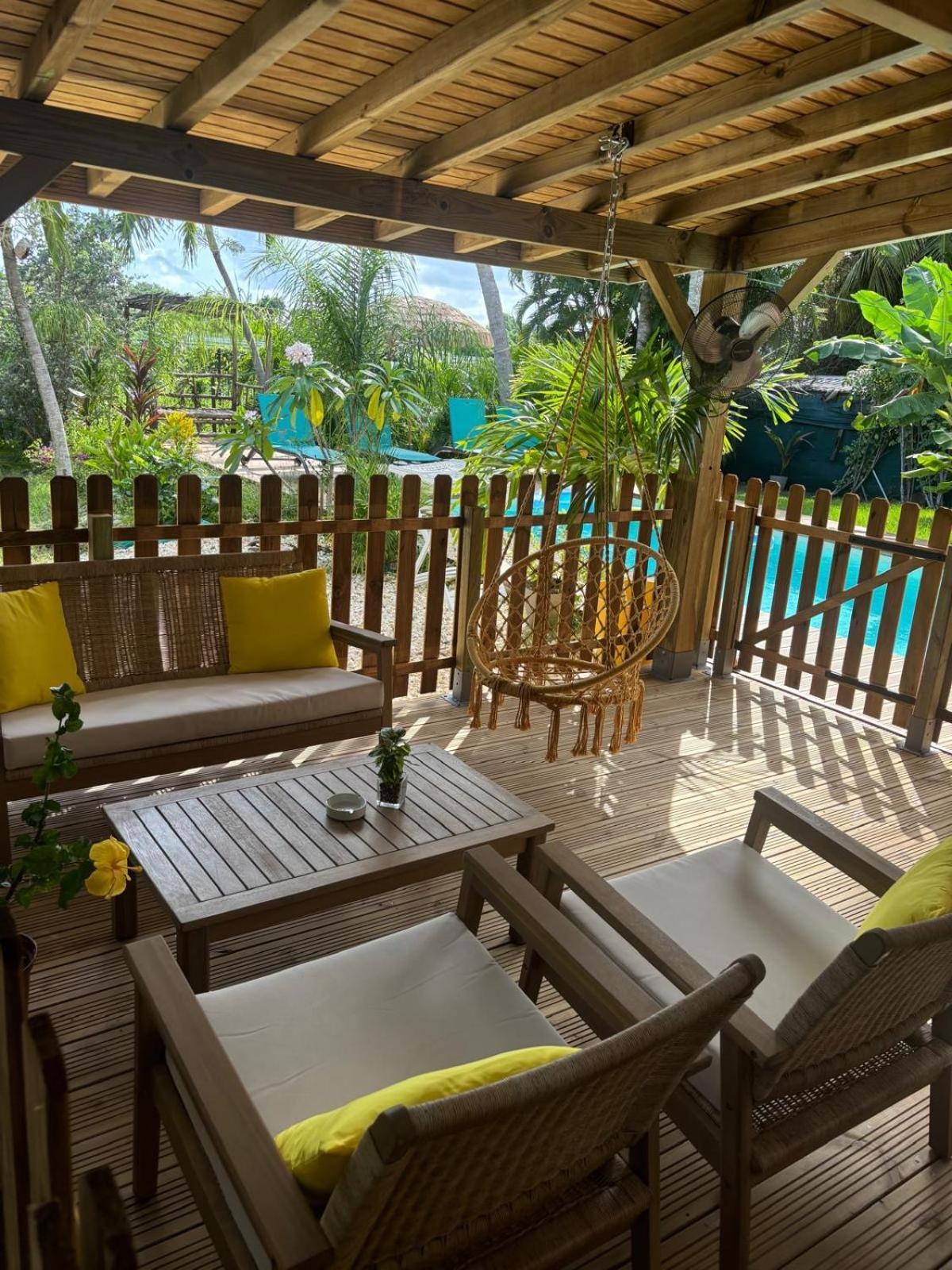 Le Petit Havre Tropical Guadeloupe, Gite, Massages & Spa Сен-Франсуа Экстерьер фото